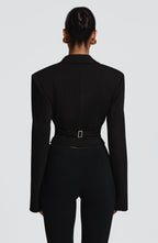 Blazer Corto Agatha - Negro