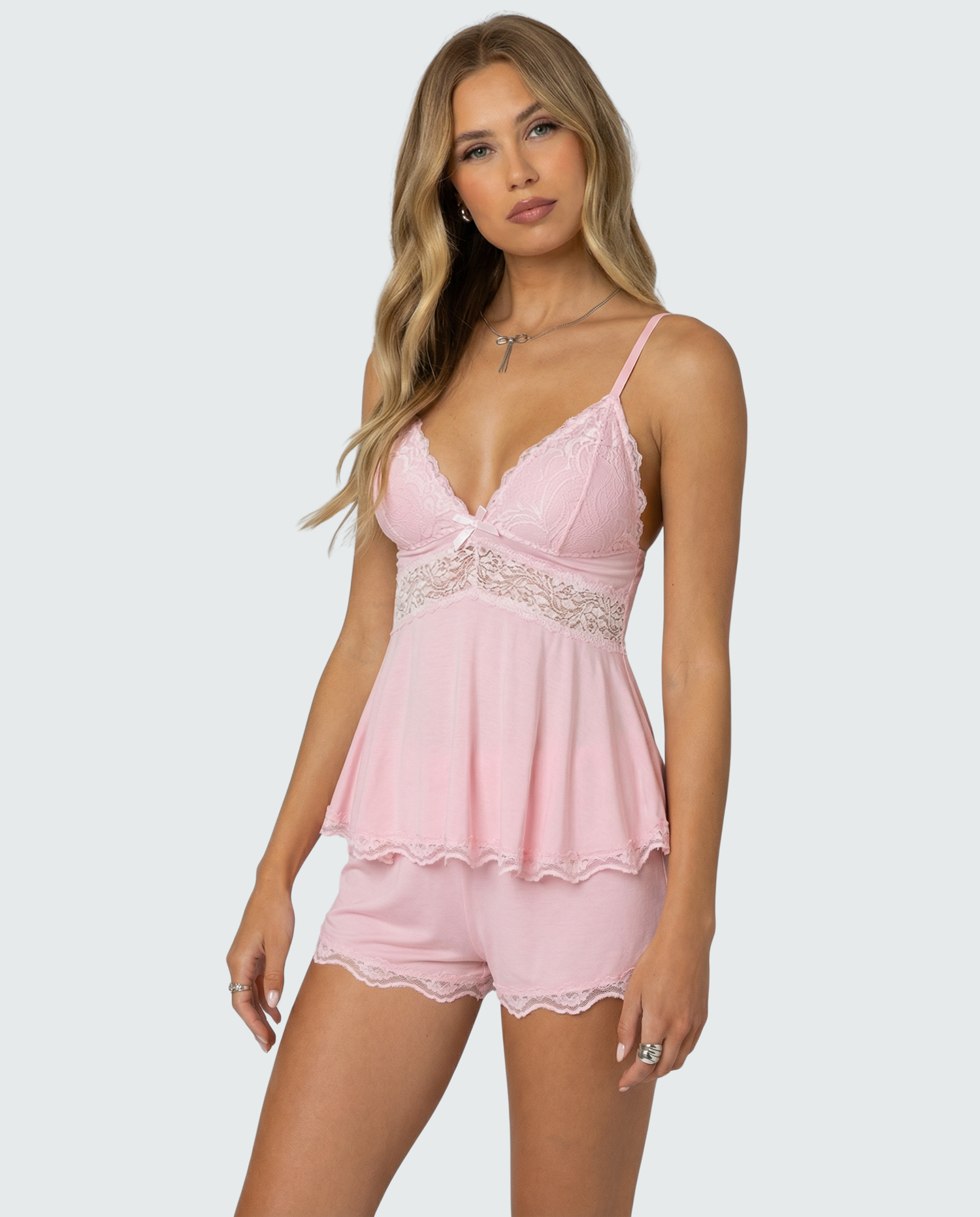 Conjunto de Encaje Beso de Medianoche