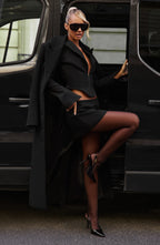Blazer Corto Agatha - Negro