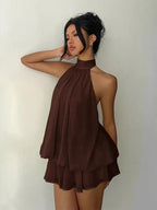 Plume | Mini Vestido Ligero y Vaporoso con Superposiciones