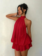 Plume | Mini Vestido Ligero y Vaporoso con Superposiciones