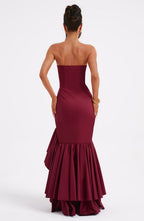Emilia • Vestido Maxi Floral Lace Grace