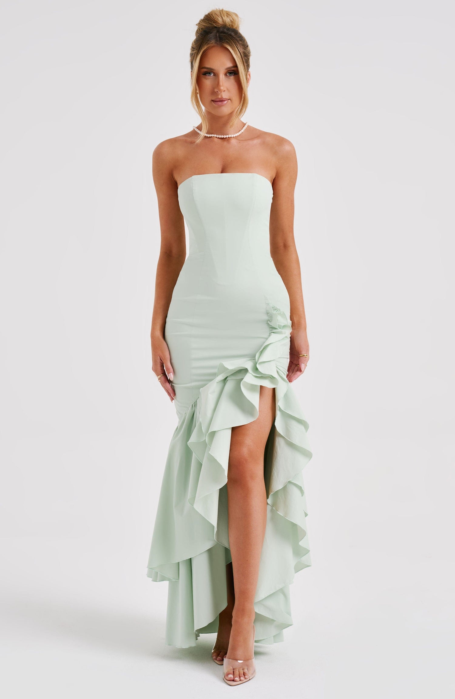 Emilia • Vestido Maxi Floral Lace Grace