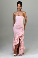 Emilia • Vestido Maxi Floral Lace Grace