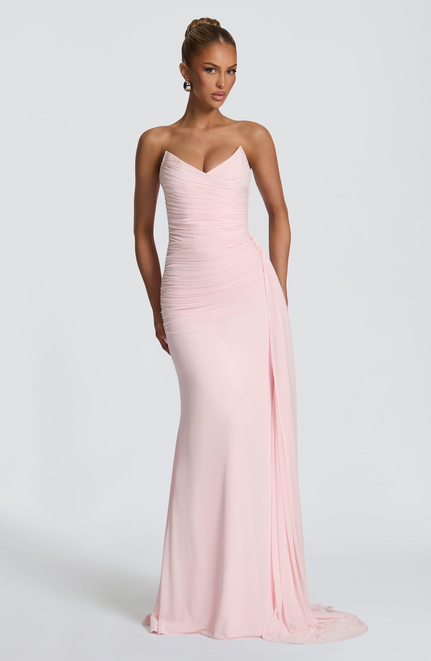 Ashika Maxi Dress - Blush