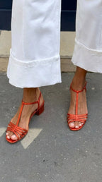 Allegra | Sandalias Doradas Elegancia