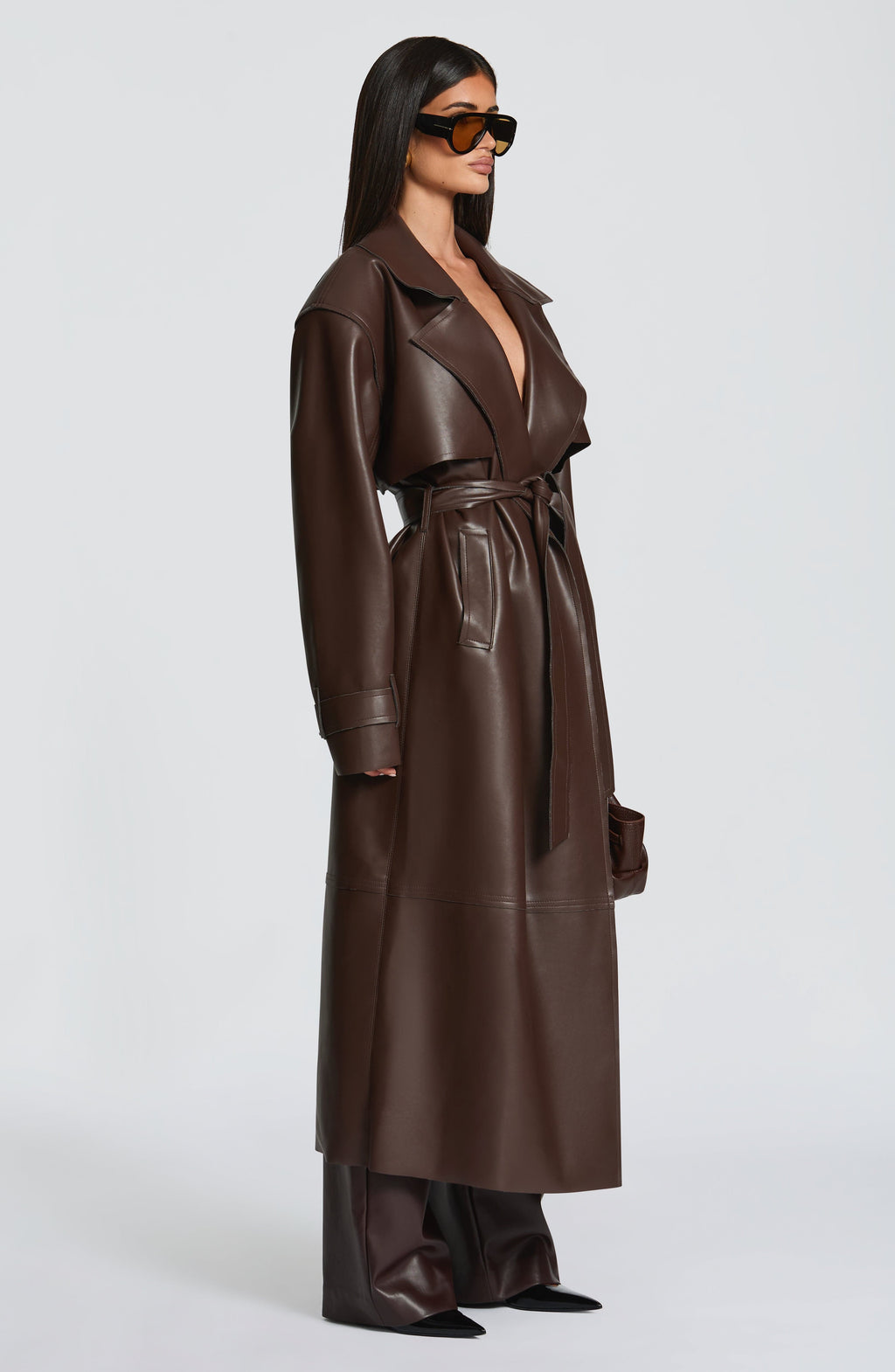 Trench Bridget - Marrón Ciruela