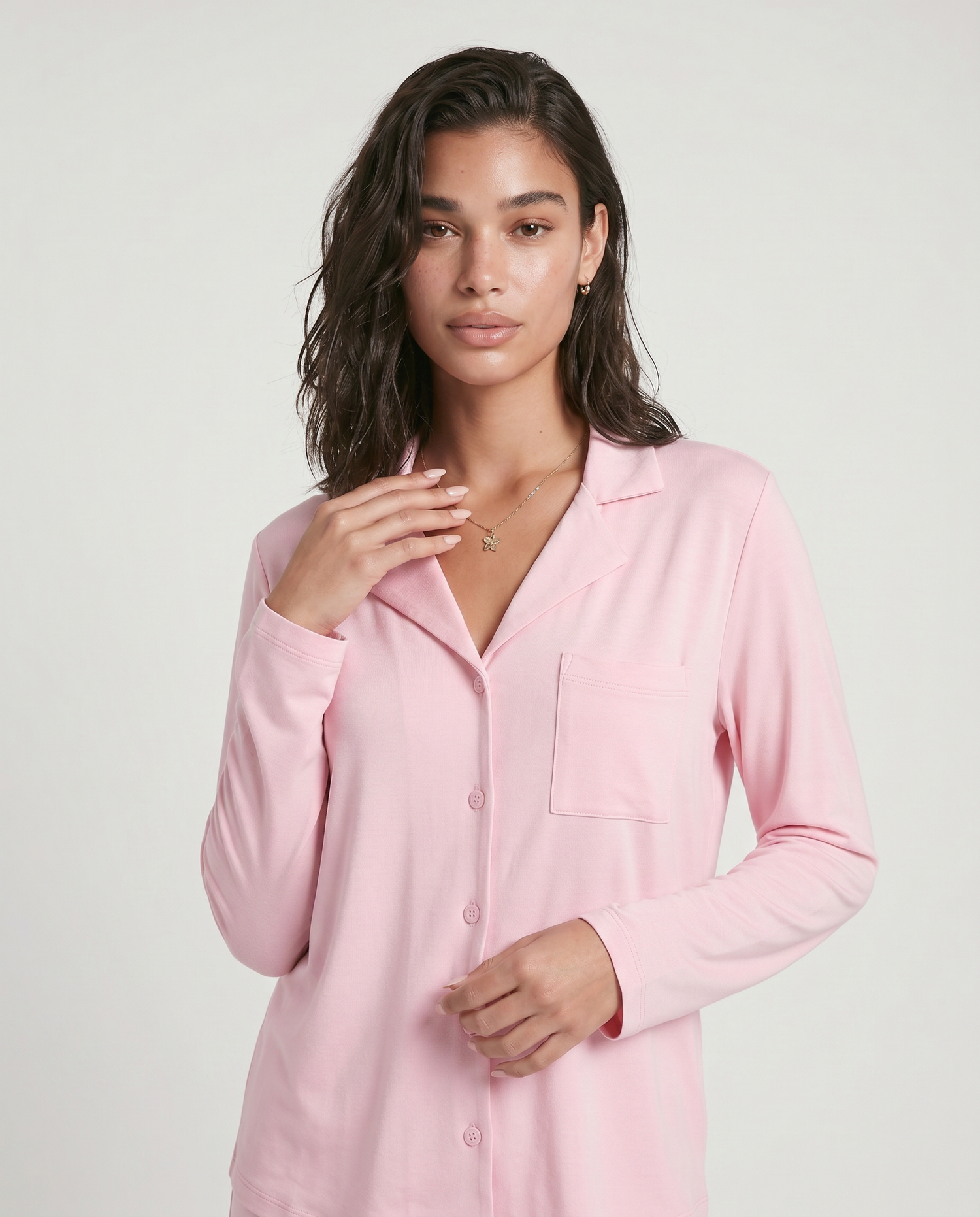 Carol • Conjunto de pijama manga larga