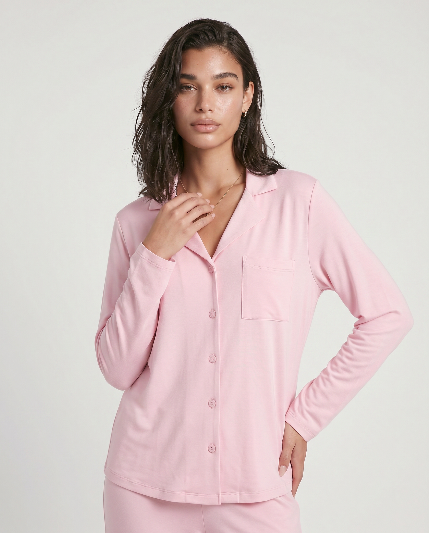 Carol • Conjunto de pijama manga larga