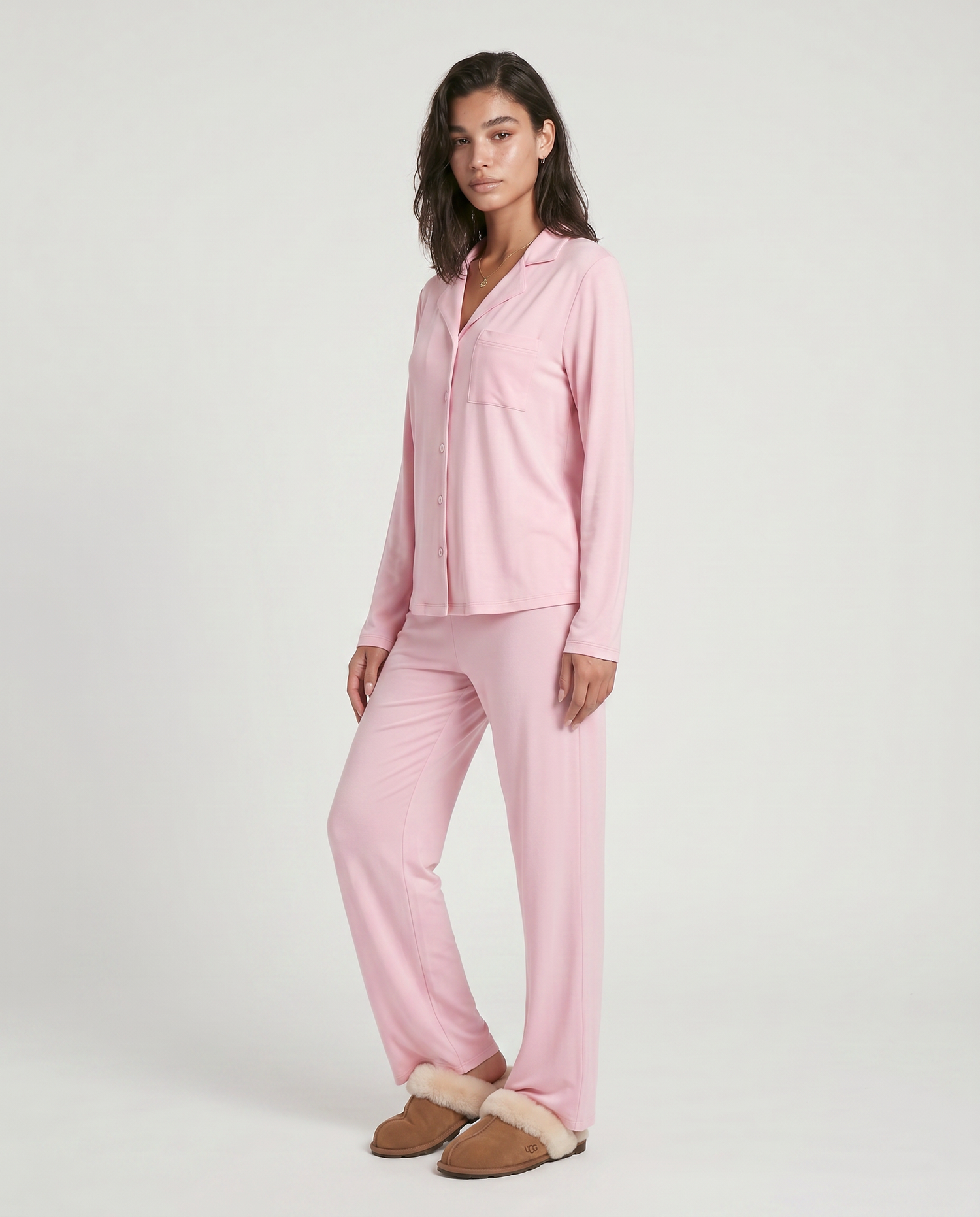 Carol • Conjunto de pijama manga larga