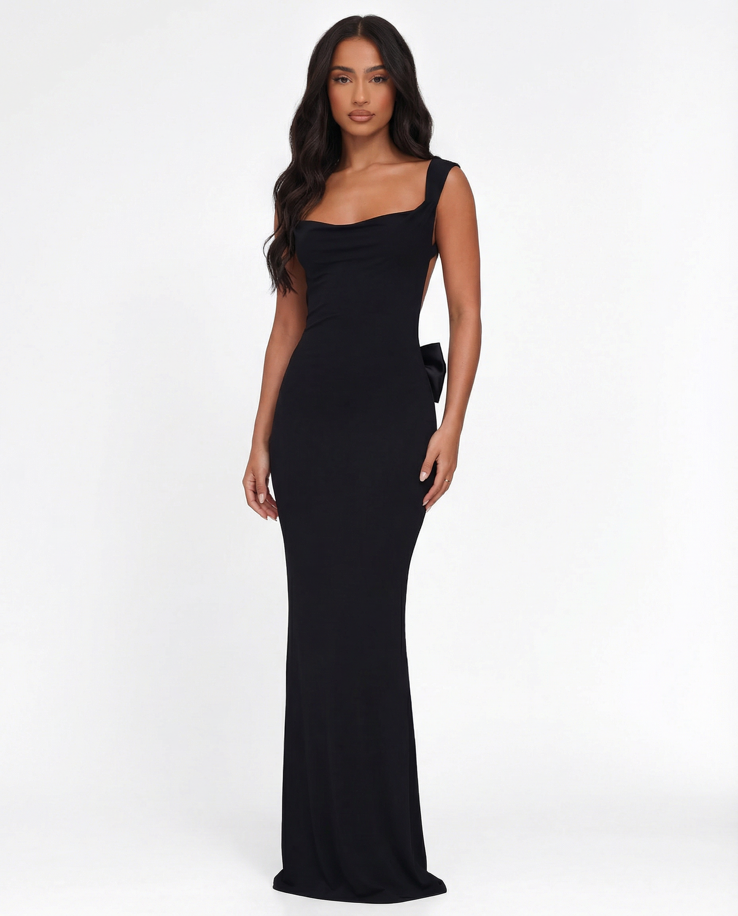 Alessandra • Vestido Maxi Espalda Descubierta