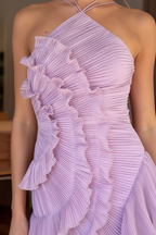 ELISIA | Vestido Maxi Elegante con Volantes