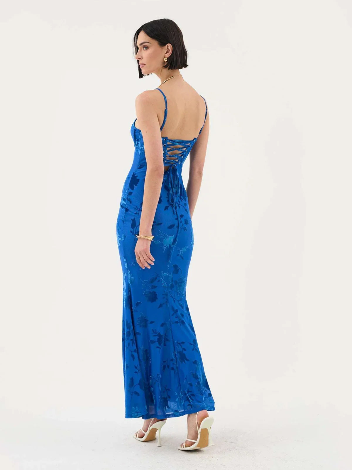 Dolores • Vestido Maxi Floral Con Tirantes