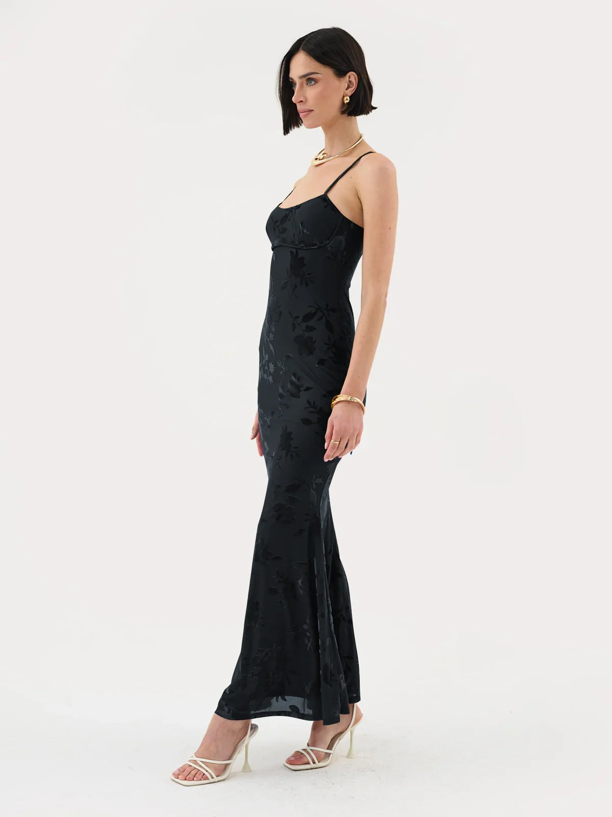 Dolores • Vestido Maxi Floral Con Tirantes