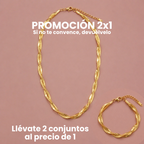 Conjunto Espiga Trenzada