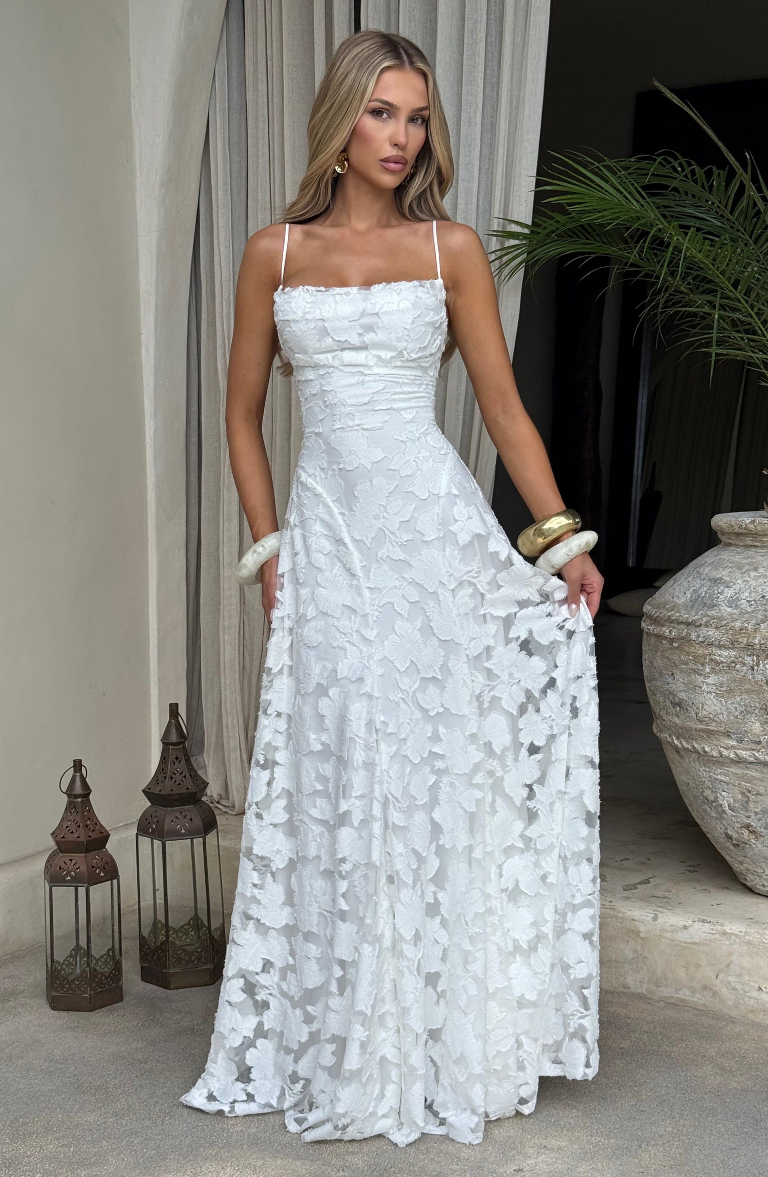 Sofía • Vestido Maxi Floral con Tirantes