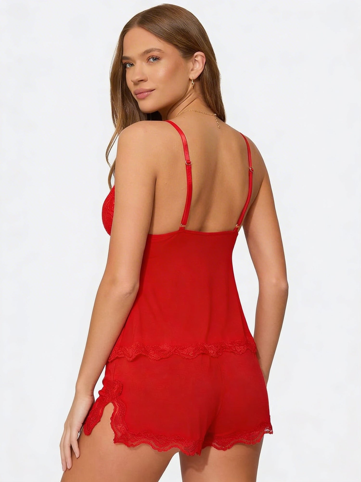 Conjunto de Encaje Beso de Medianoche
