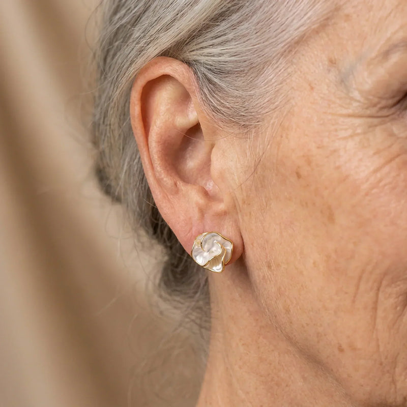 Pendientes de Flor de Perla