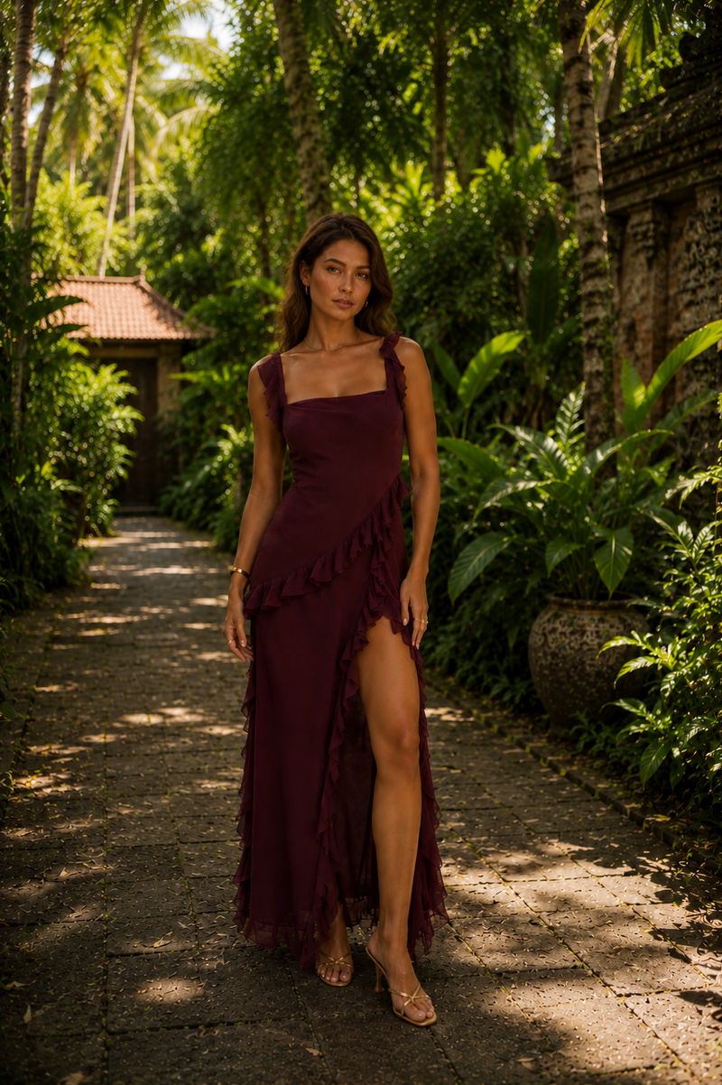 Luz | Vestido Deslumbrante con Volantes