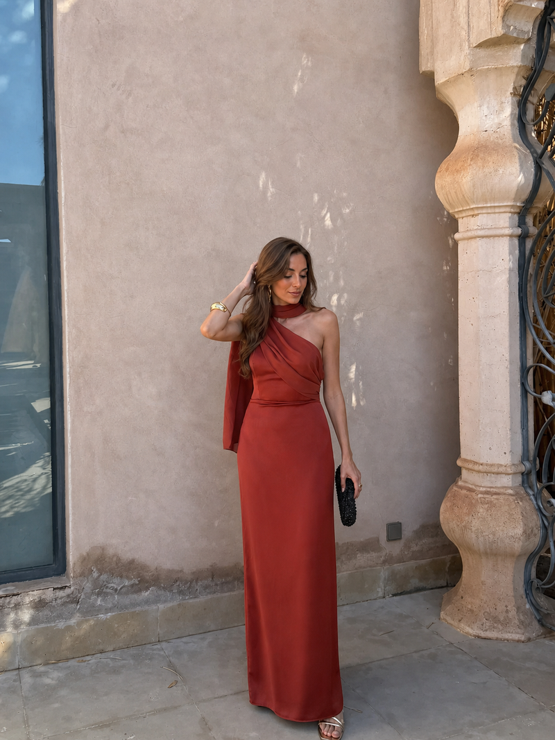 Noa | Vestido con Lazo y Cintura Alta