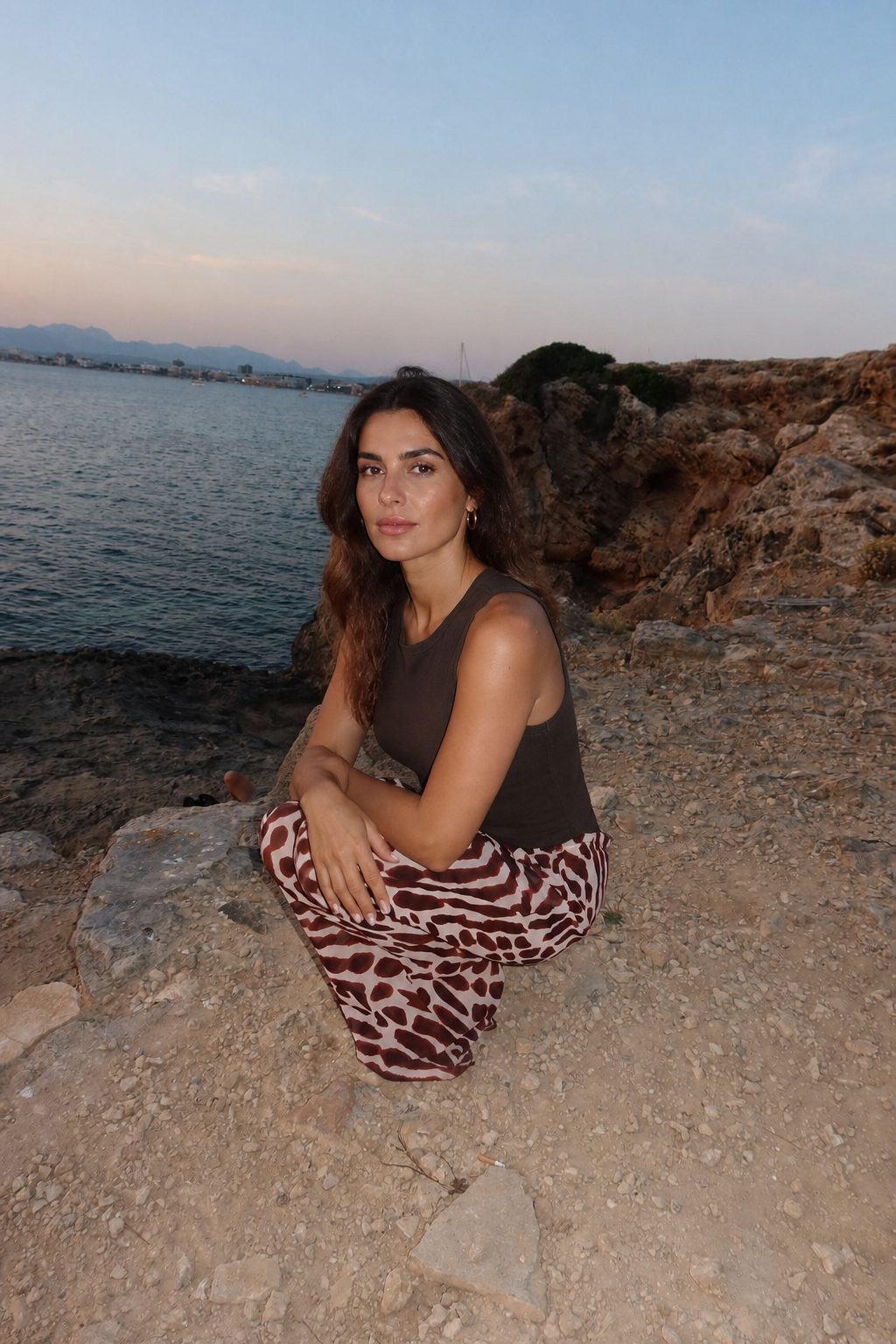 Pantalón Estampado Jirafa