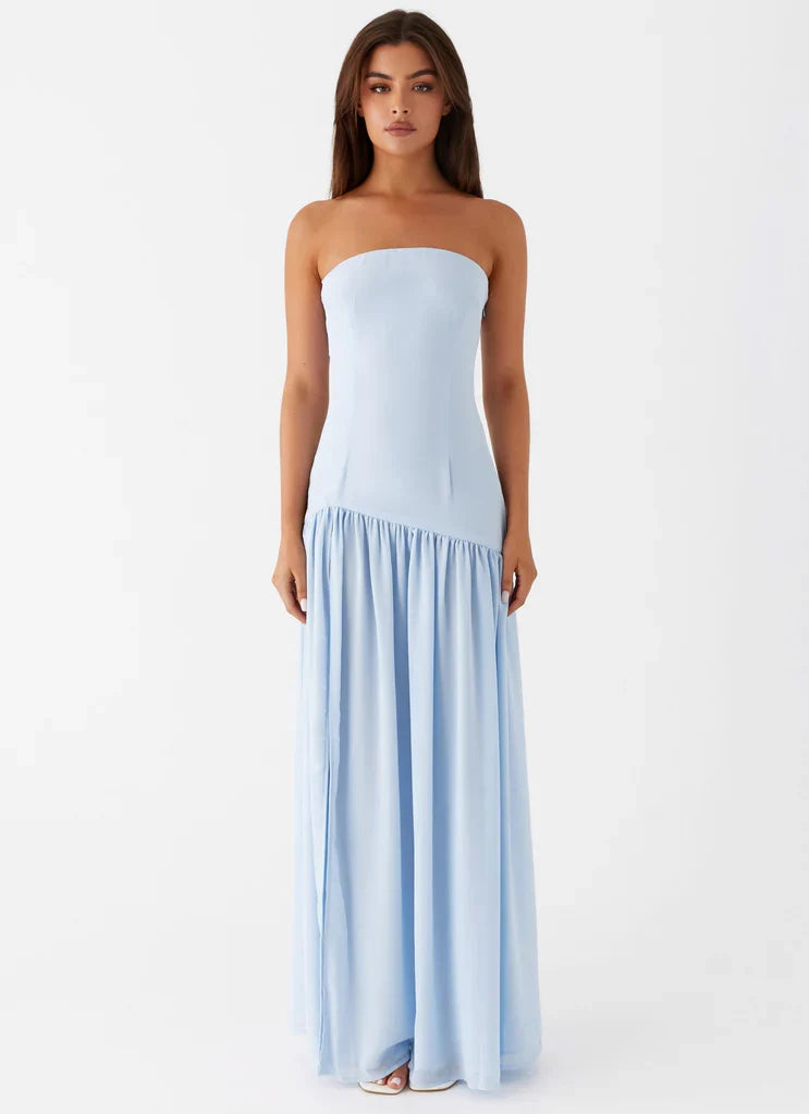 Penélope • Vestido Maxi Sin Tirantes