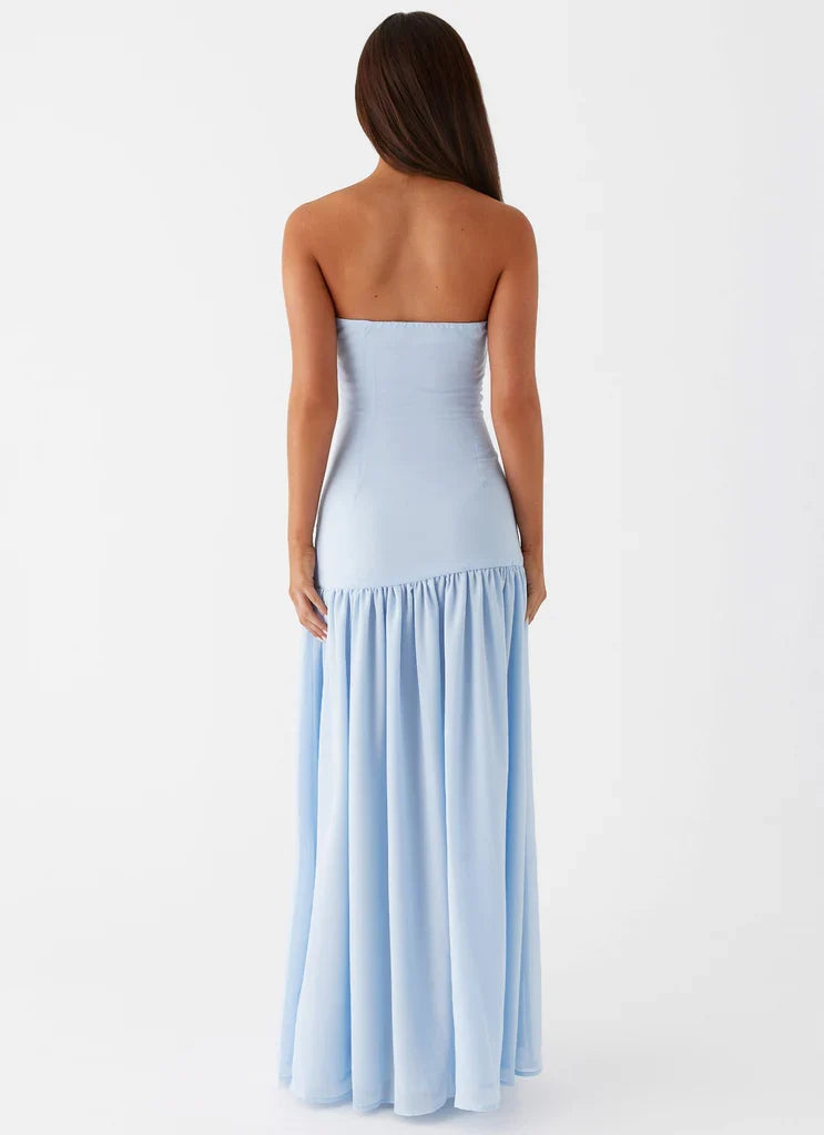 Penélope • Vestido Maxi Sin Tirantes