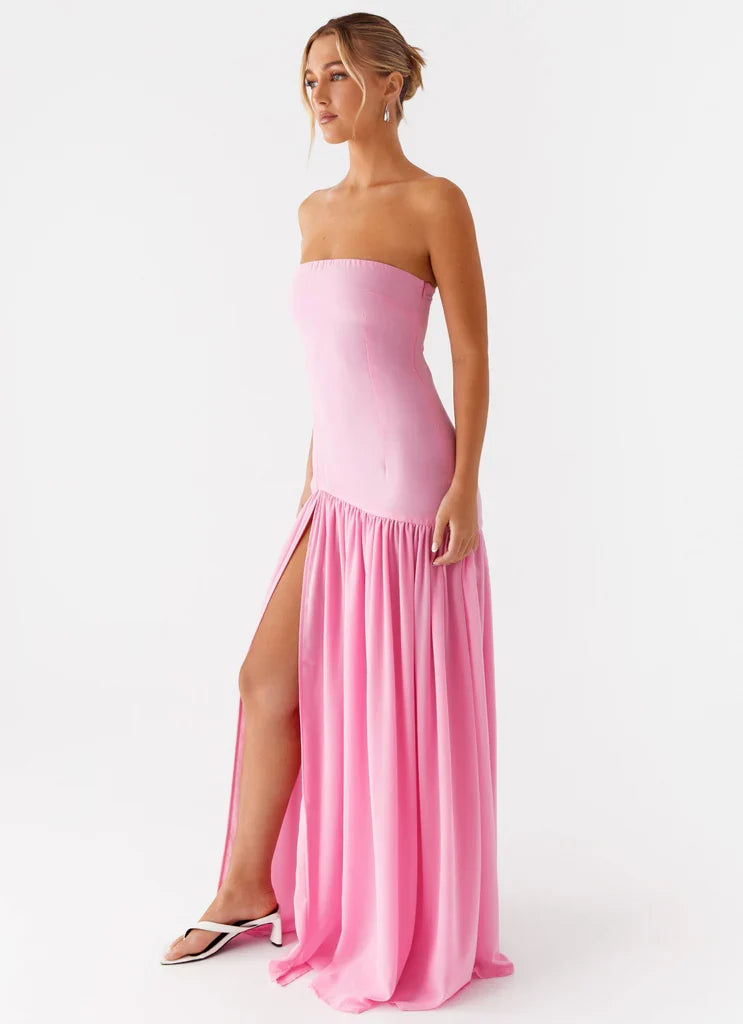 Penélope • Vestido Maxi Sin Tirantes