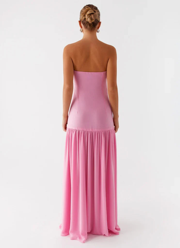 Penélope • Vestido Maxi Sin Tirantes