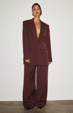 Blazer Reece - Burdeos a Rayas