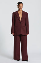 Blazer Reece - Burdeos a Rayas