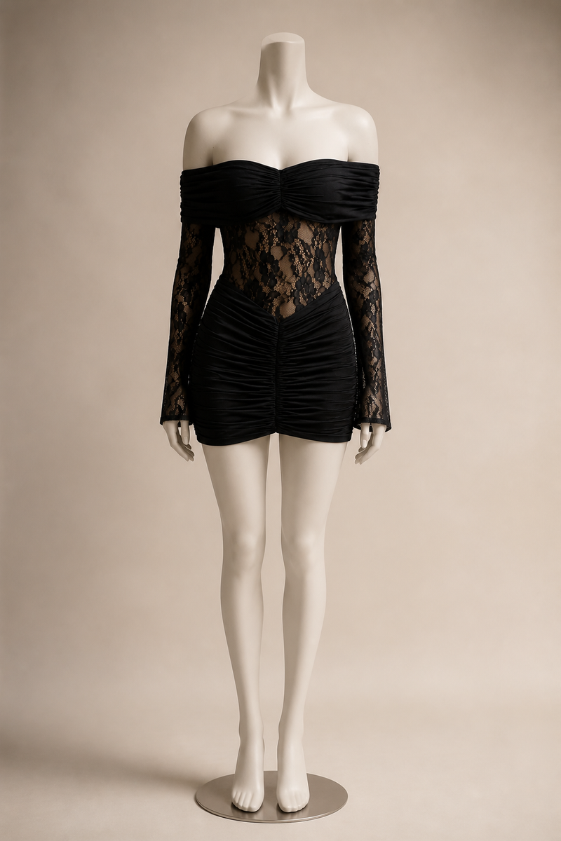 Riviera Luxe™ | Mini Vestido de Encaje