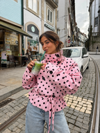 Trench Valentina Rosa de Lunares™