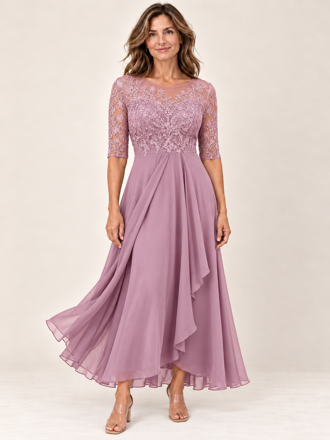 RHONDA | Elegante vestido de encaje