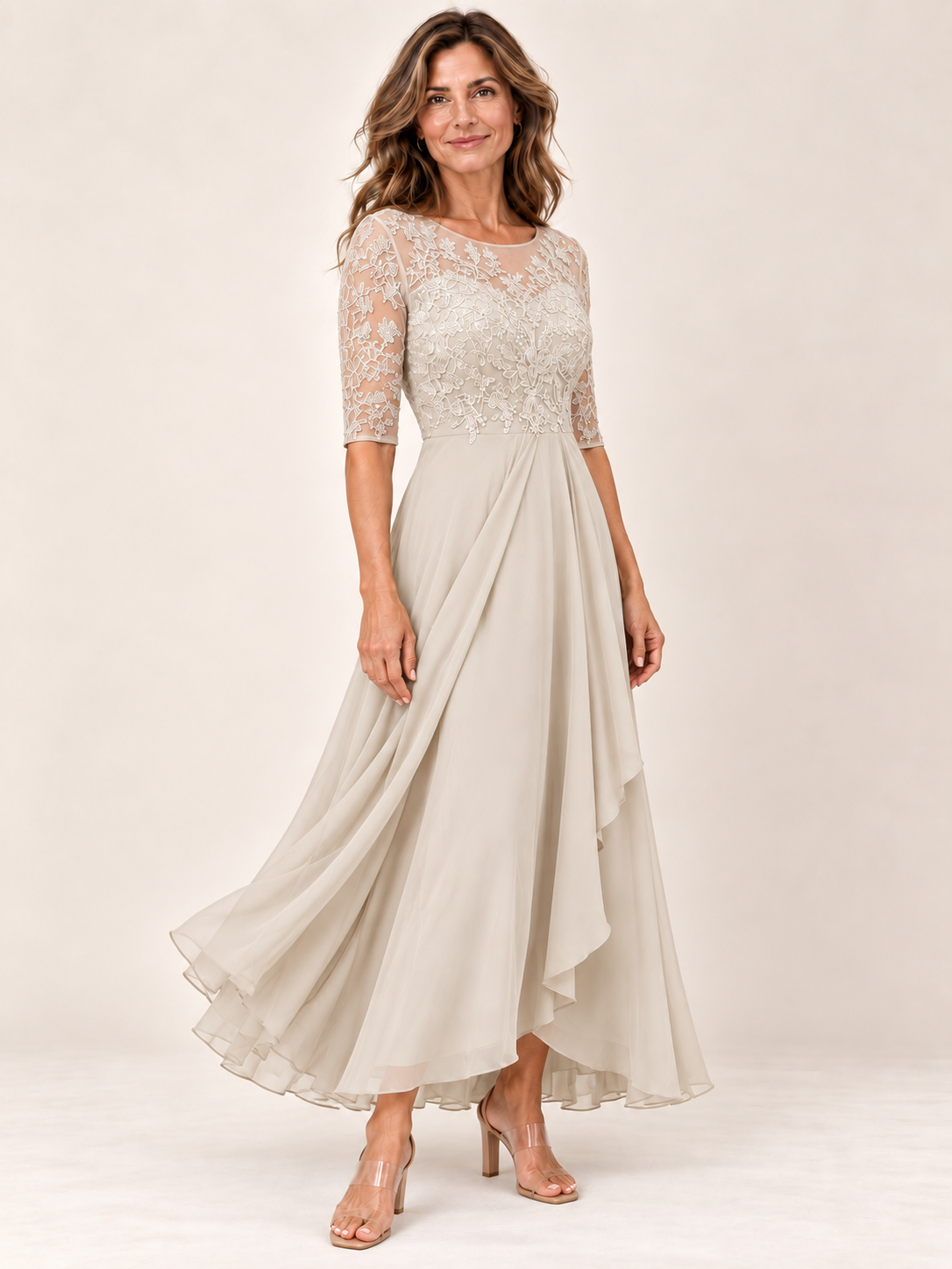 RHONDA | Elegante vestido de encaje
