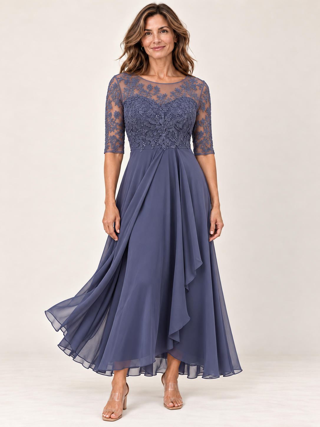 RHONDA | Elegante vestido de encaje
