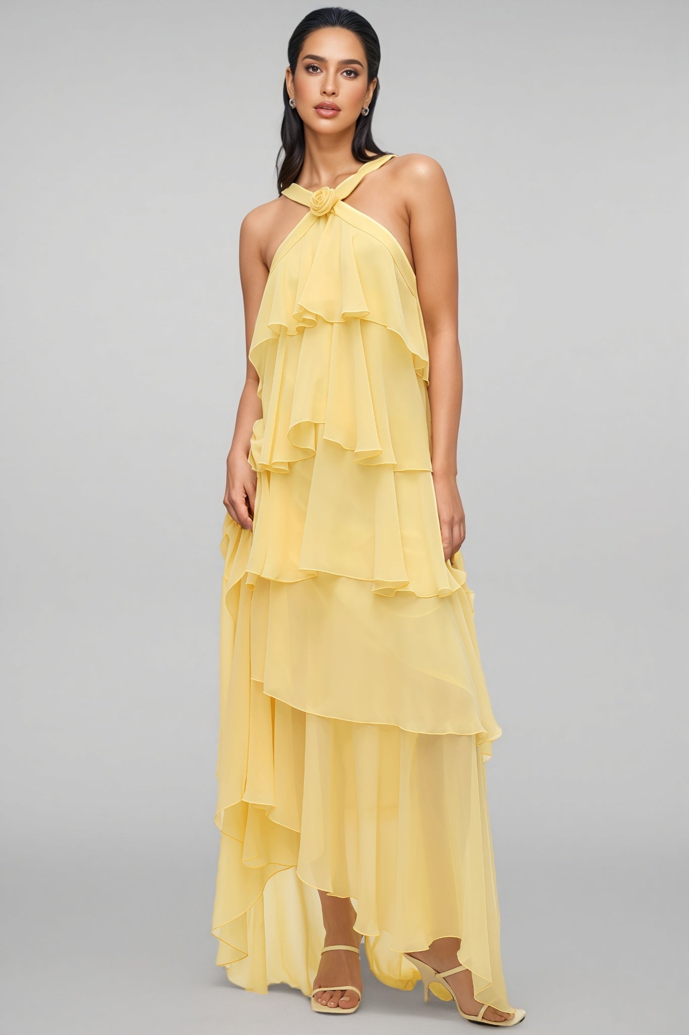 Kacey • Vestido Maxi de Encaje Sirena