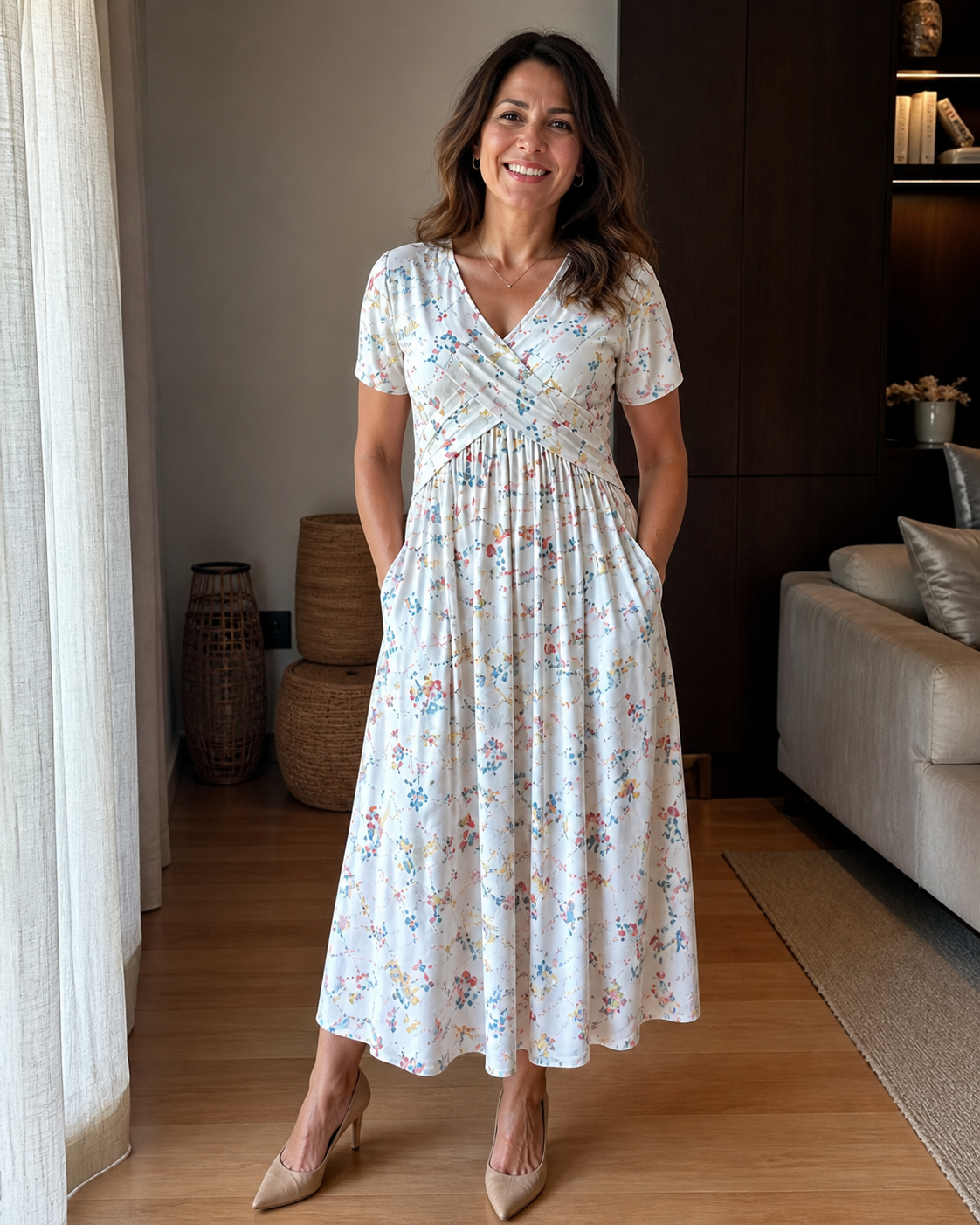 Vestido Azalea blanco