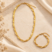 Conjunto Espiga Trenzada